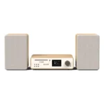 Pure Classic Stereo Cotton White/Oak EU/UK